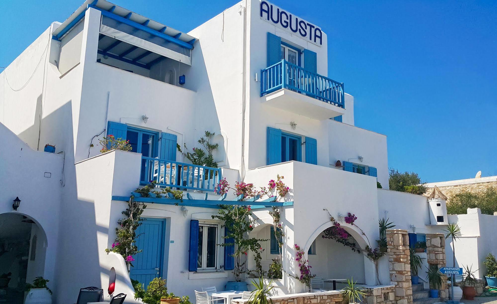 Augusta Studios & Apartments Науса Екстер'єр фото